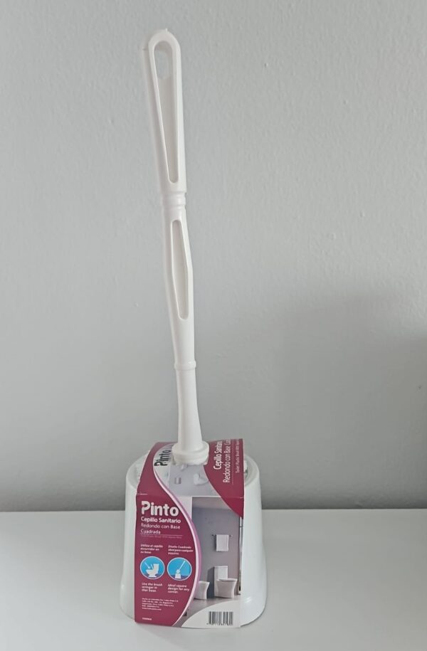 TOILET BRUSH WHIT CADDY