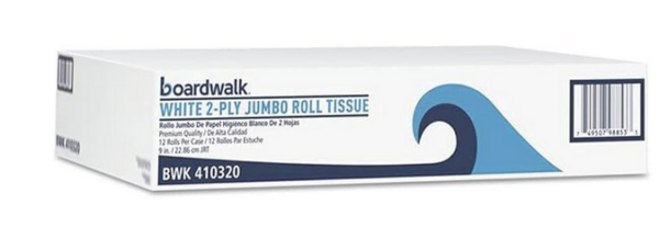 Boardwalk – JR JUMBO 9″ TOILET TISSUE PAPER