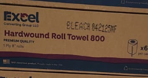 EXCEL – ROLL TOWEL WHITE 8″