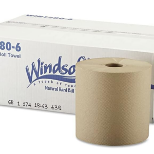 WINDSOFT NATURAL HARDWOUND ROLL TOWEL