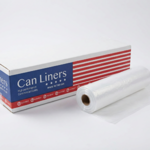 CLEAR CAN LINERS 24" X 33"