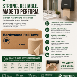 HARDWOUND Y-NOTCH ROLL TOWEL