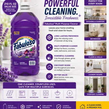 Fabuloso Multi-Purpose Cleaner Lavender Scent 1.64 gal