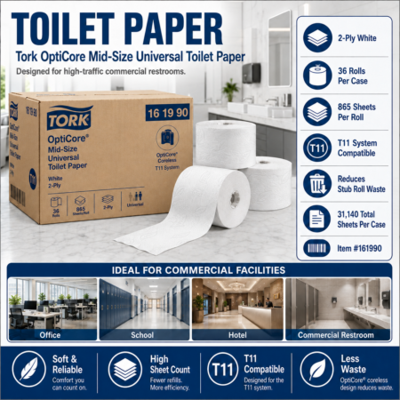 TORK OPTICORE TOILET PAPER T11