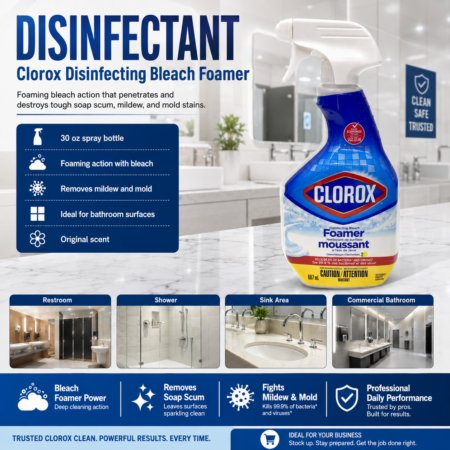CLOROX DISINFECTING BLEACH FOAMER