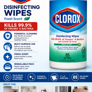 Clorox Disinfecting Wipes Fresh Scent 85 Count