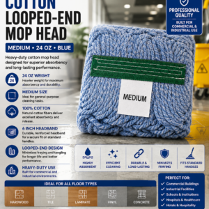 MOPHEAD MEDIUM COTTON BLUE