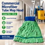 MICROFIBER MOPHEAD GREEN