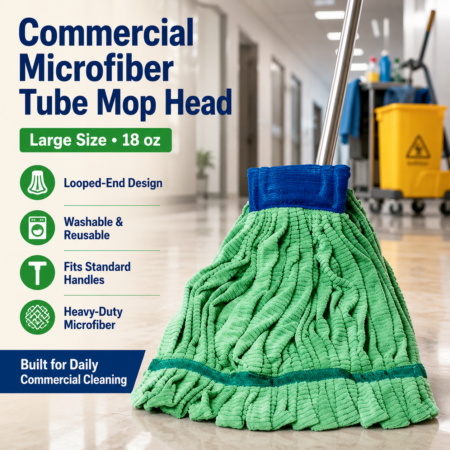 MICROFIBER MOPHEAD GREEN