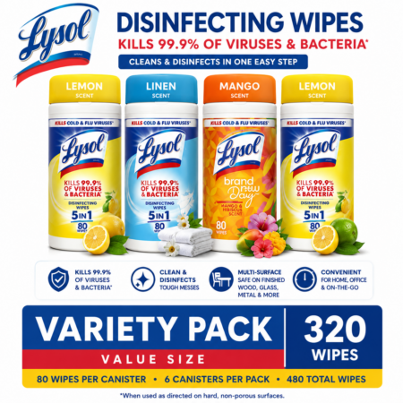 LYSOL DISINFECTING WIPES