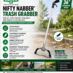 UNGER TRASH GRABBER