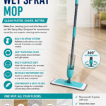TLA Wet Spray Mop with 360 Rotating Head