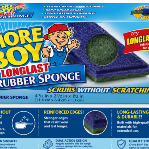 Chore Boy Longlast Scrubber Sponge 4 1/2 in x 2 1/2 in x 1/2 in