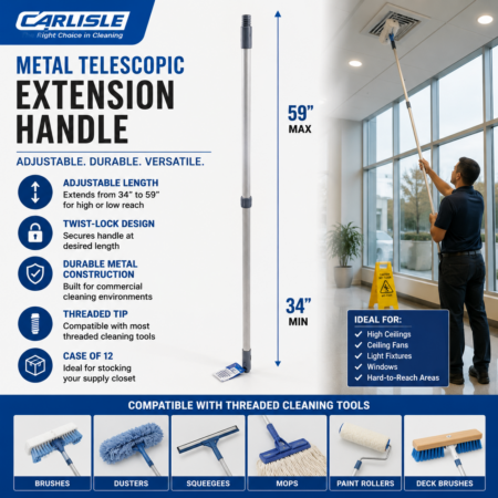CLEANING EXTENSION STICK 34" TO 59"