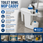 TOILET BOWL MOP CADDY