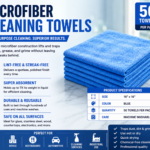 MICROFIBER TOWEL BLUE