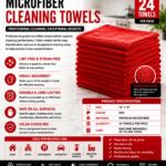 MICROFIBER 24 PACK RED