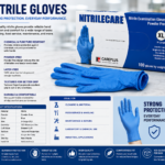 GLOVES - DISPOSABLE BLUE X-LARGE
