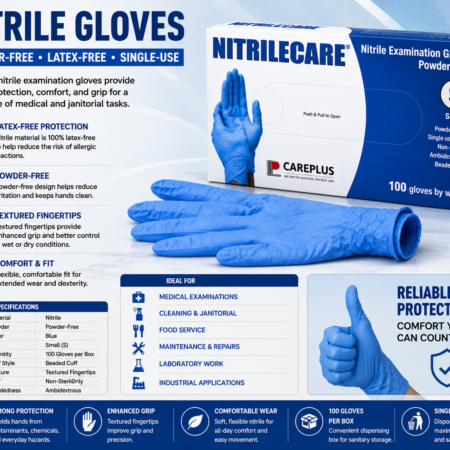 GLOVES NITRILE SIZE SMALL