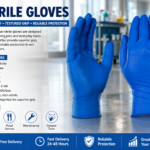 GLOVES - SUPER DUTY BLUE - LARGE