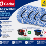 OCEDAR MICROFIBER SPIN MOP REPLACEMENT HEADS