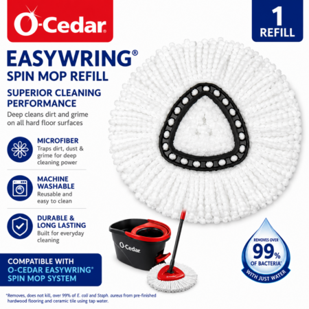 O-Cedar EasyWring Spin Mop Refill