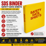 SAFETY DATA SHEETS BINDER