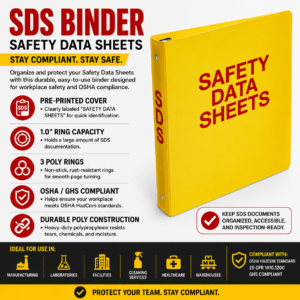 SAFETY DATA SHEETS BINDER