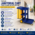 TUFIOM JANITORIAL CART