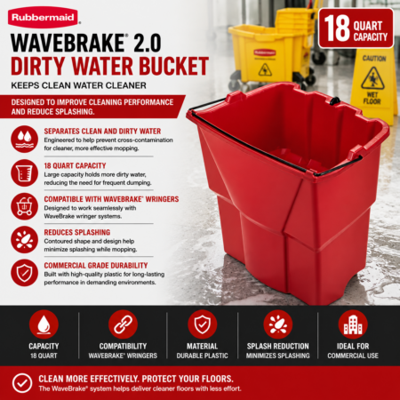 RUBBERMAID DIRTY WATER BUCKET