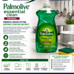 PALMOLIVE ESSENTIAL CLEAN LIQUID DISH SOAP