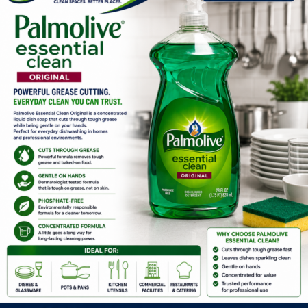 PALMOLIVE ESSENTIAL CLEAN LIQUID DISH SOAP