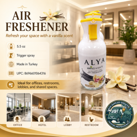 ALYA Nature Scents Automatic Spray Air Freshener Vanilla 5.5oz