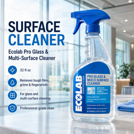 Ecolab Pro Glass & Multi-Surface Cleaner 32 fl oz