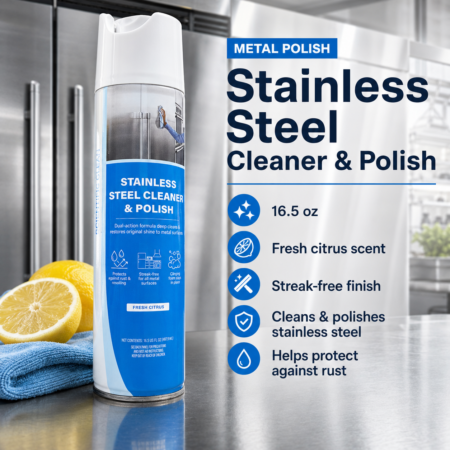 Scientific Clean Stainless Steel Cleaner & Polish 16.5 oz