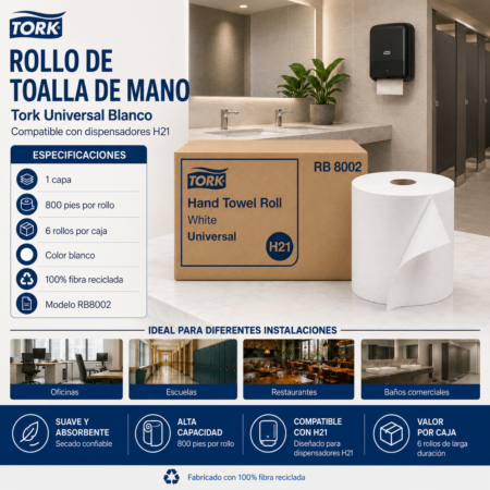 TORKROLLTOWEL RB 8002