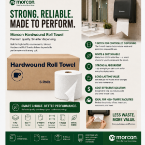 HARDWOUND Y-NOTCH ROLL TOWEL