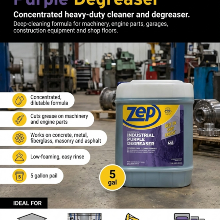 ZEP INDUSTRIAL PURPLE DEGREASER (5 GAL)